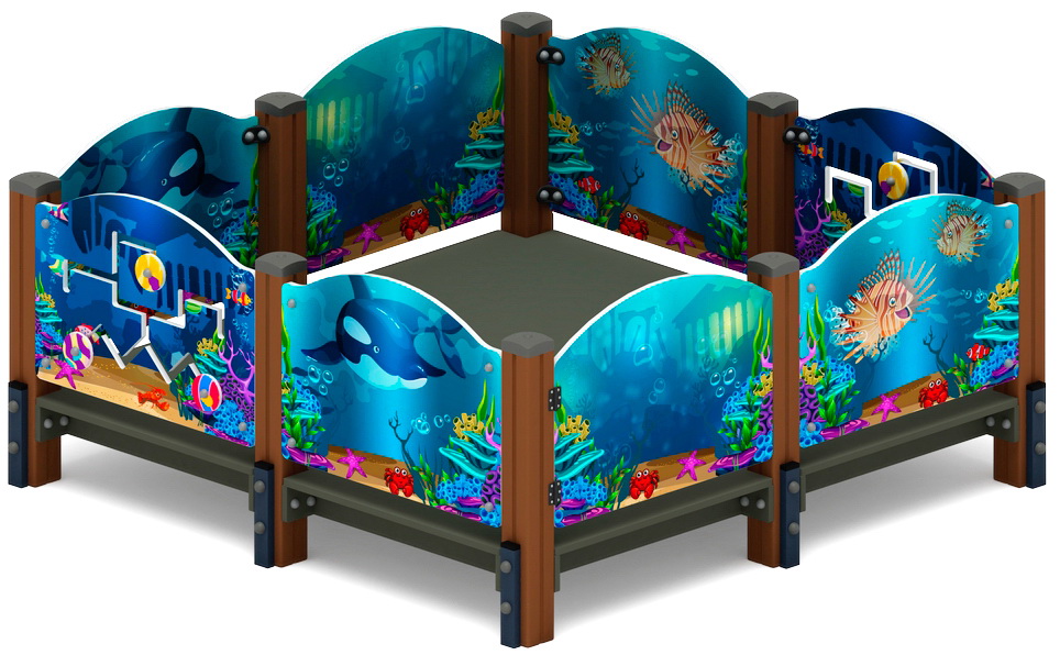 МАНЕЖ (Морской) для детской площадки МФ 21.17.01-20