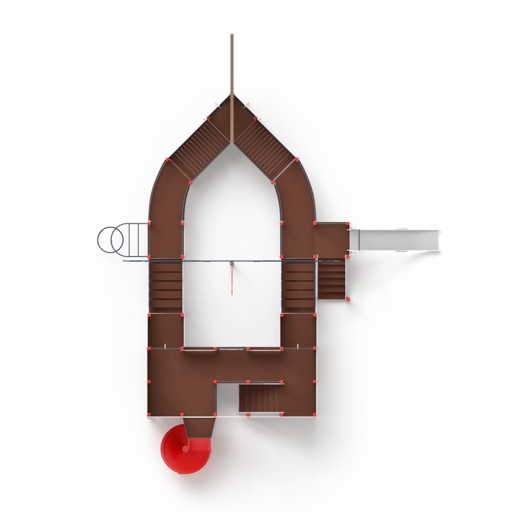 ФРЕГАТ детский игровой комплекс ДИК 2.03.3.04-01 (H=1500, H=2000)