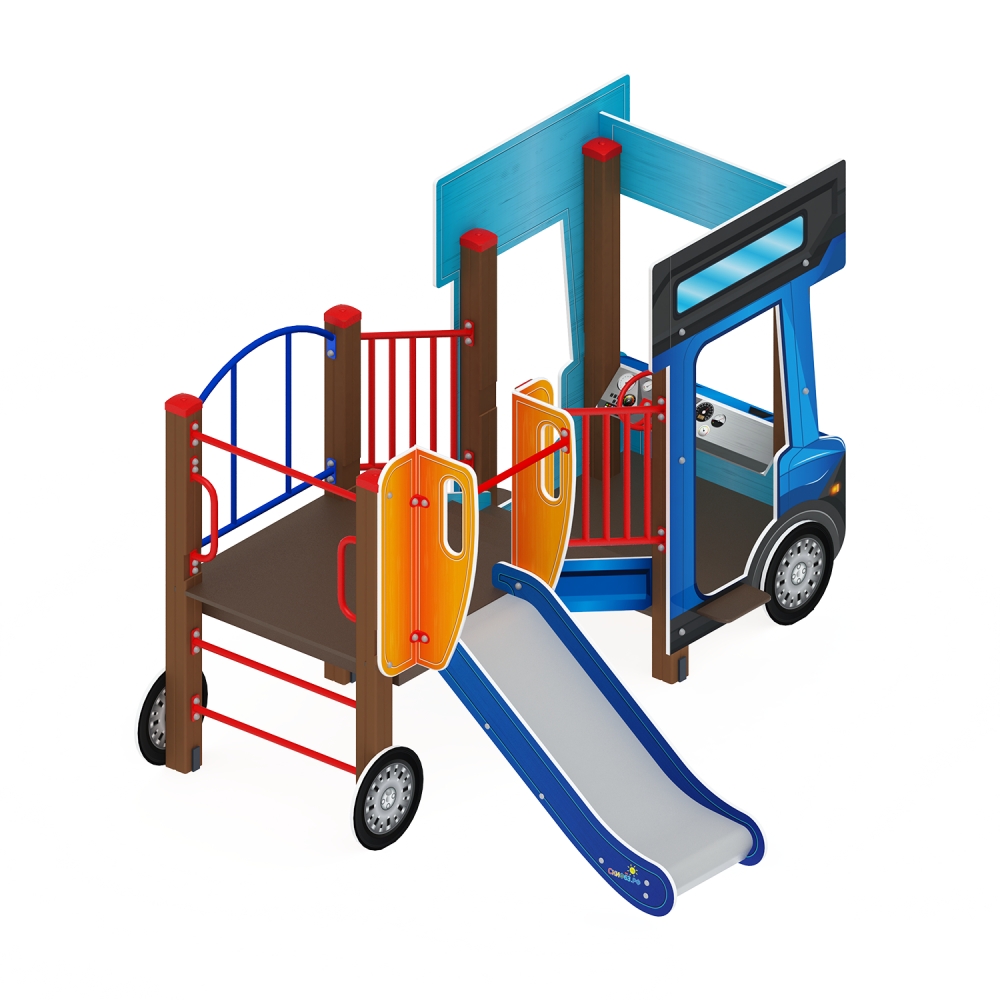 ГРУЗОВИЧОК детский игровой комплекс ДИК 1.03.2.02 (H=750)