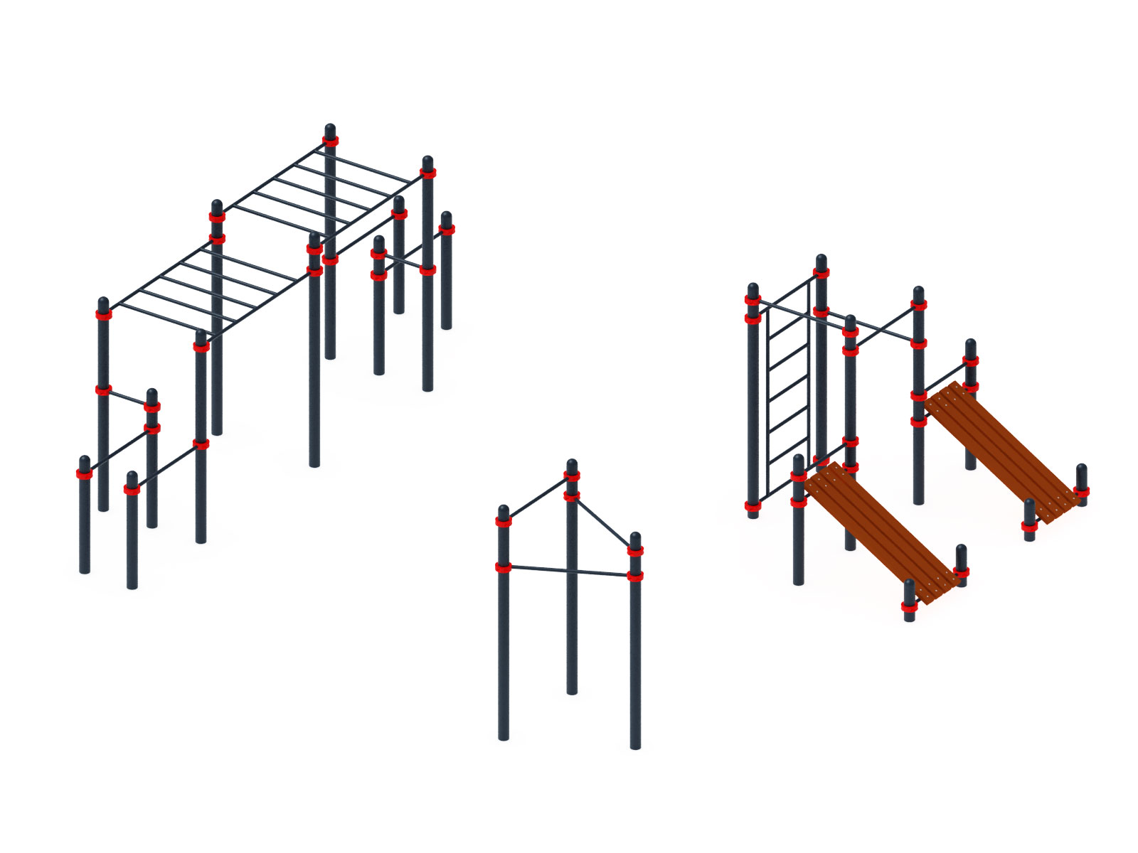 Уличный атлетический комплекс ВОРКАУТ 37 (108)