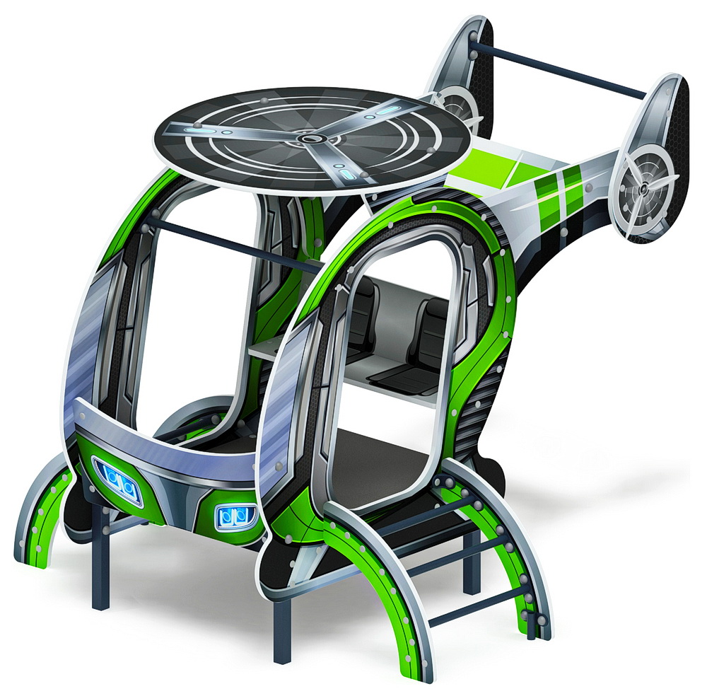 ВЕРТОЛЕТ (техно) игровая форма МФ 10.03.04-03