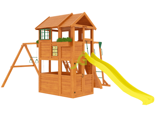 Детская площадка IgraGrad Клубный домик 2 с рукоходом
