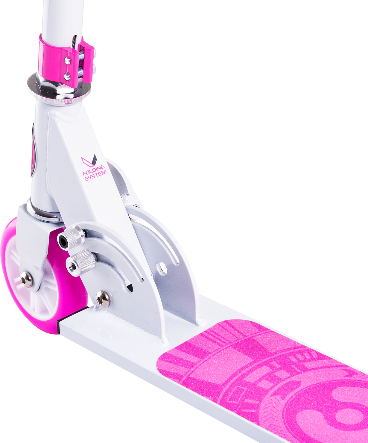 Самокат 2-колесный Sonic, 100 мм, розовый