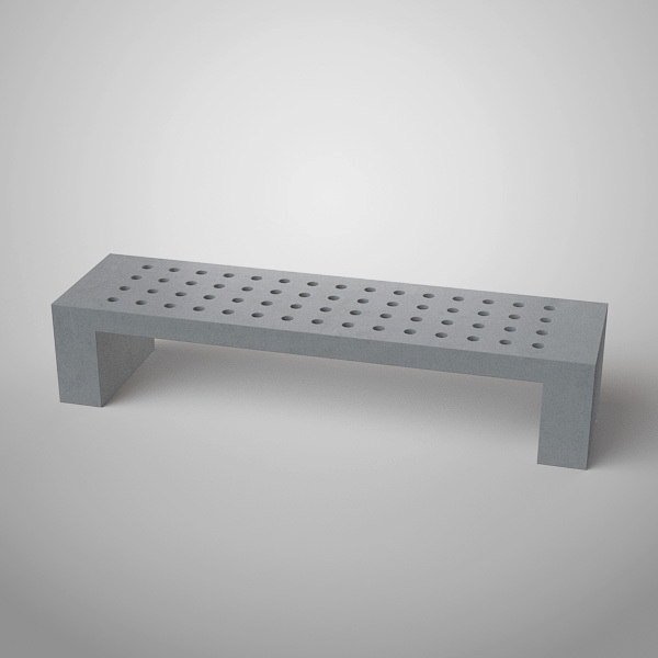 Скамья бетонная С-81