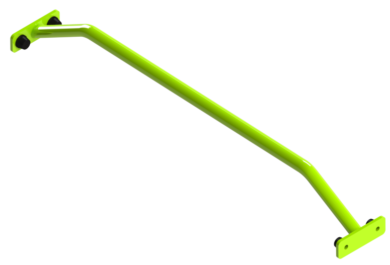 Перекладина одинарная гнутая d32, 1100