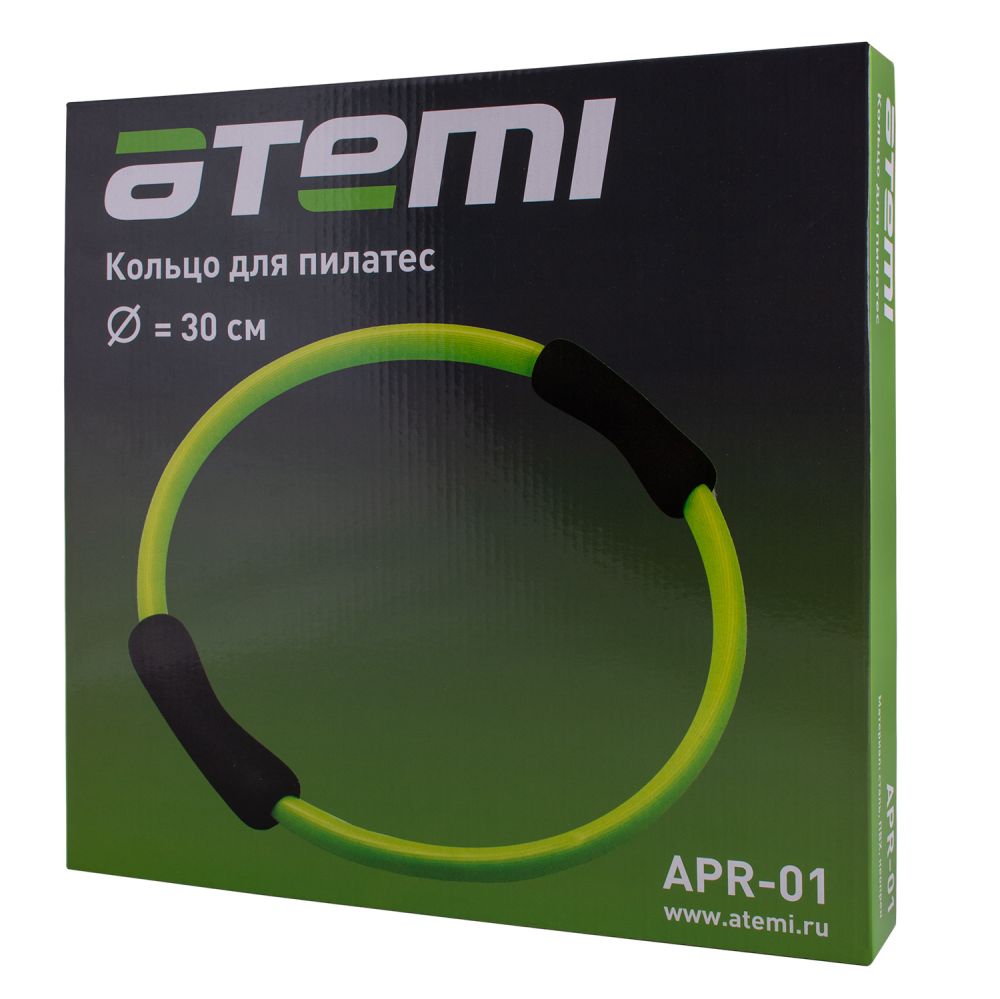 Кольцо для пилатес Atemi, APR01, 30,5 см, зеленое