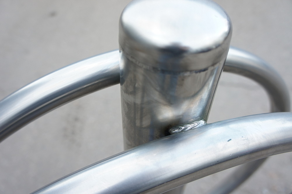 Велопарковка ВП-34А из нержавеющей стали