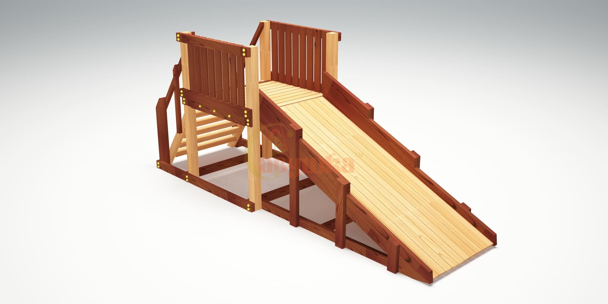 Зимняя горка ЗИМА 1 Савушка (скат 2,3 м)