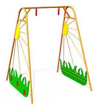 Качели детские ZION Луг (К007)