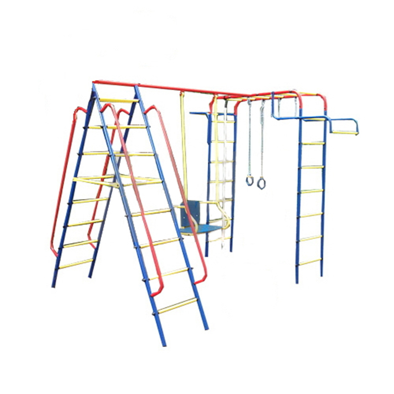 Уличный детский спортивный комплекс для дачи (ДСК) "Пионер" качели "ТК-2"