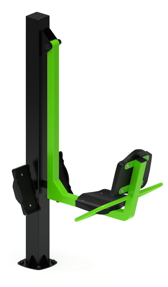 Тренажер уличный ЖИМ НОГАМИ (зеленый) СТ 011-12