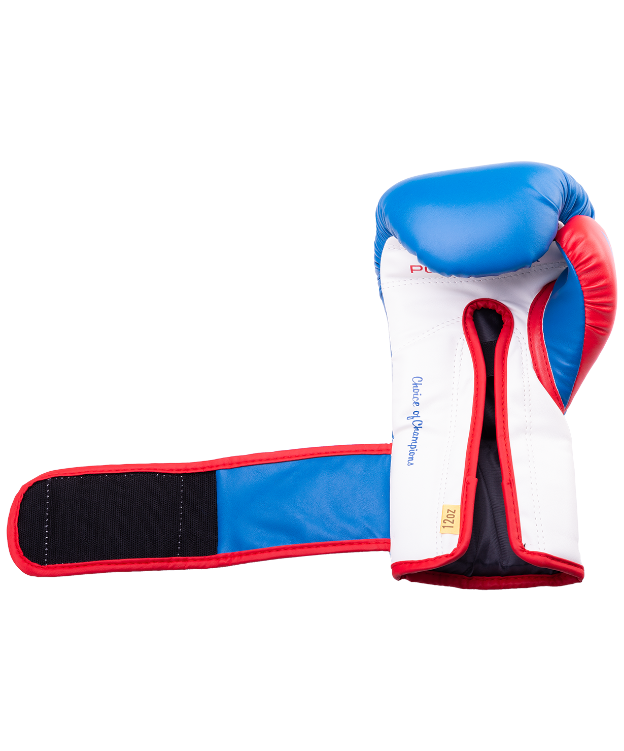 Перчатки боксерские Powerlock P00000727-10, 10oz, синий/красный