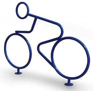 Велопарковка Велогонщик