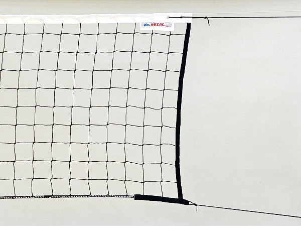 Сетка волейбольная KV.REZAC, нить D=3 мм, стальной трос (03.203)