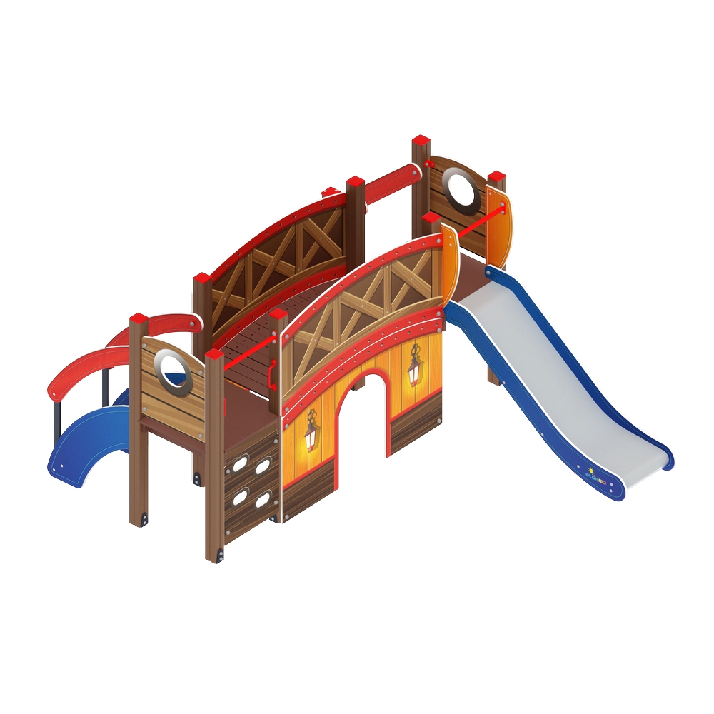 КАРАПУЗ детский игровой комплекс ДИК 1.001.01 (H=900)