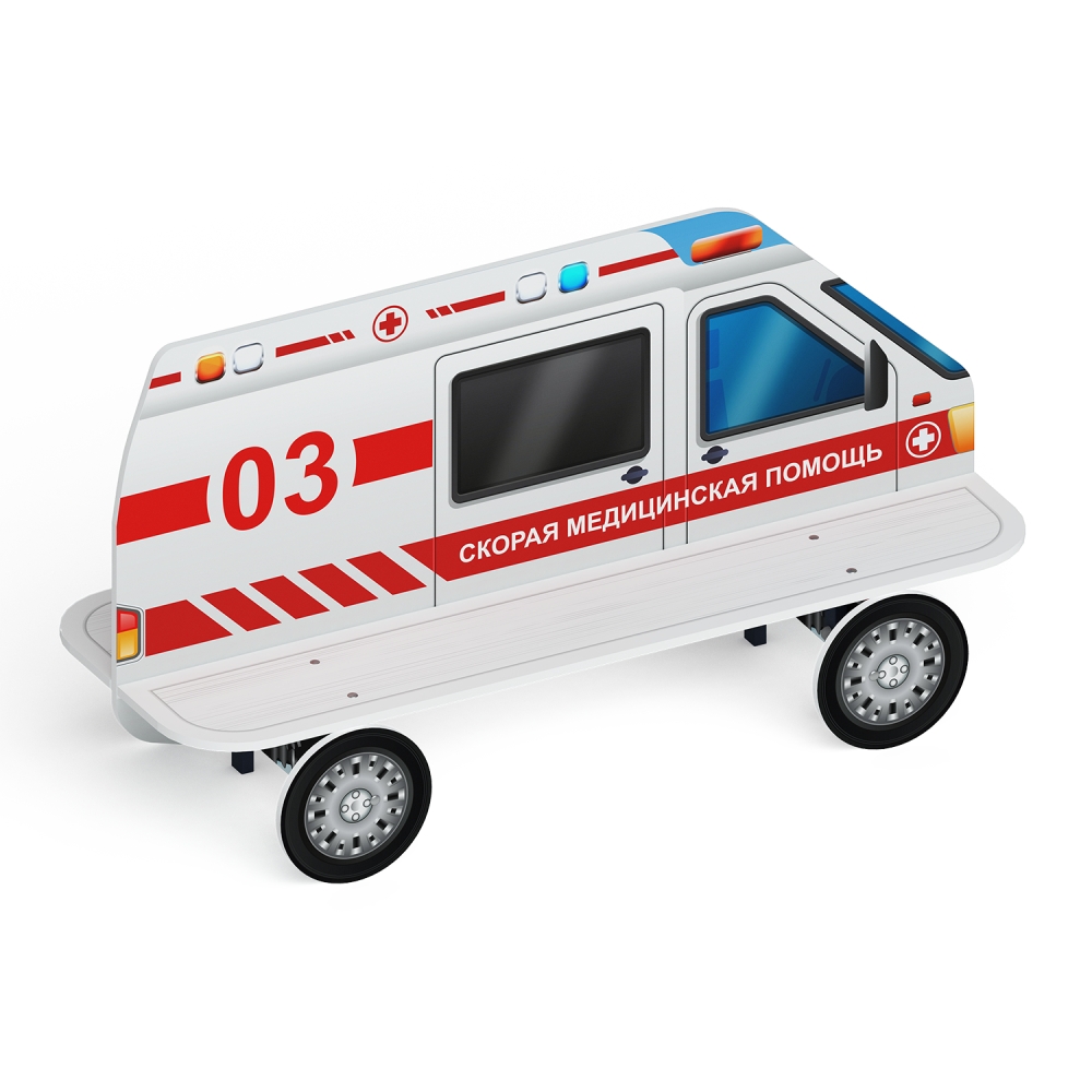 Скамейка СКОРАЯ ПОМОЩЬ для детской площадки МФ 41.03.01