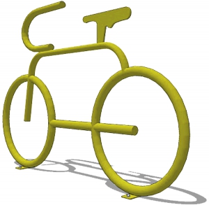 Велопарковка Велосипед