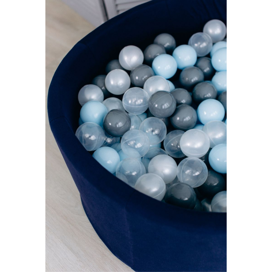 Детский сухой бассейн Romana Airpool (Темно-синий + 100 шаров)