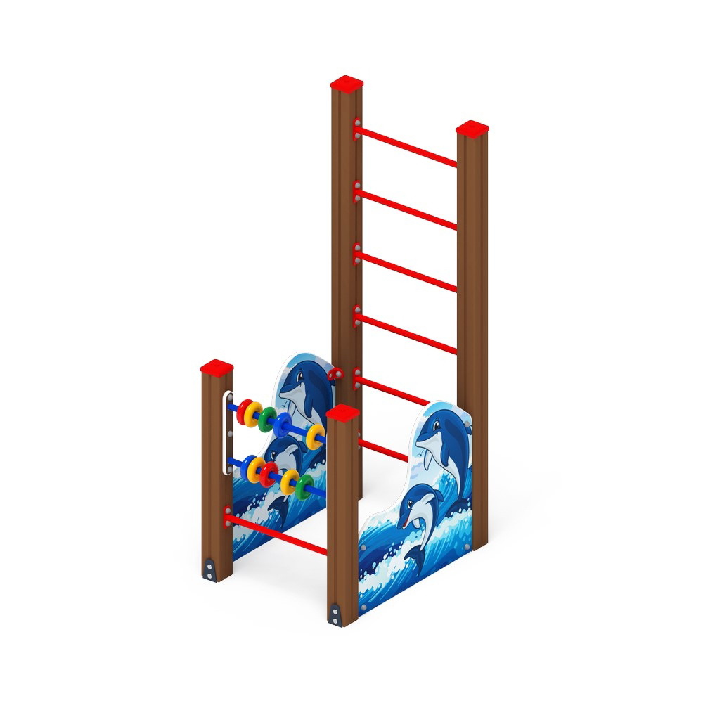 Детская площадка Спортивная серия ДЕЛЬФИНАРИЙ 2 СК 1.01.06-01