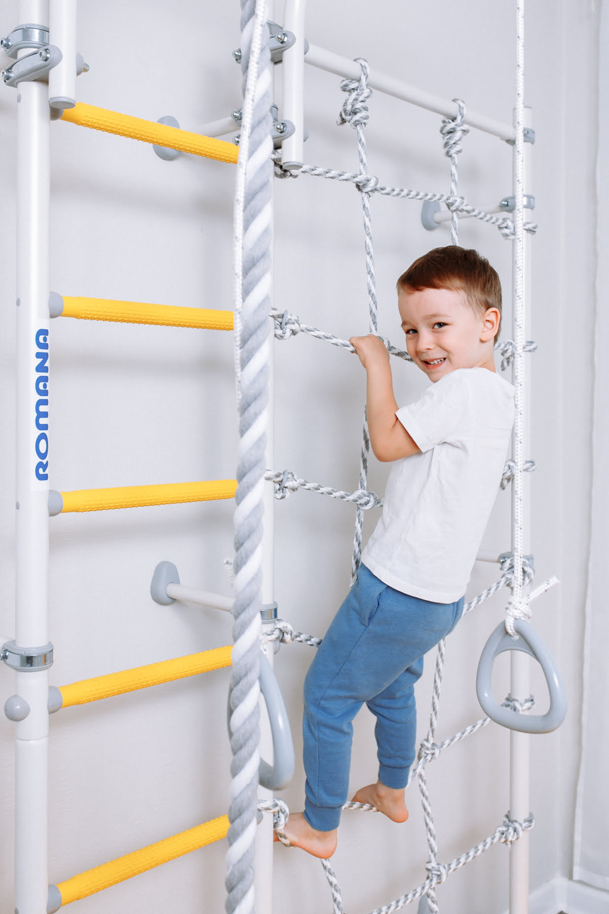 Шведская стенка S3 Romana (01.31.7.06.410.04.00-28) синяя слива