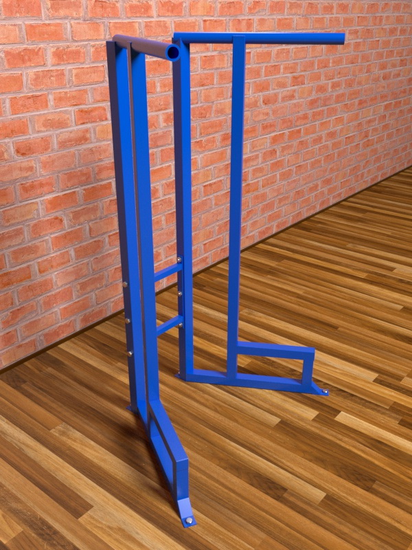 Брусья напольные под углом, разборные (04.113)