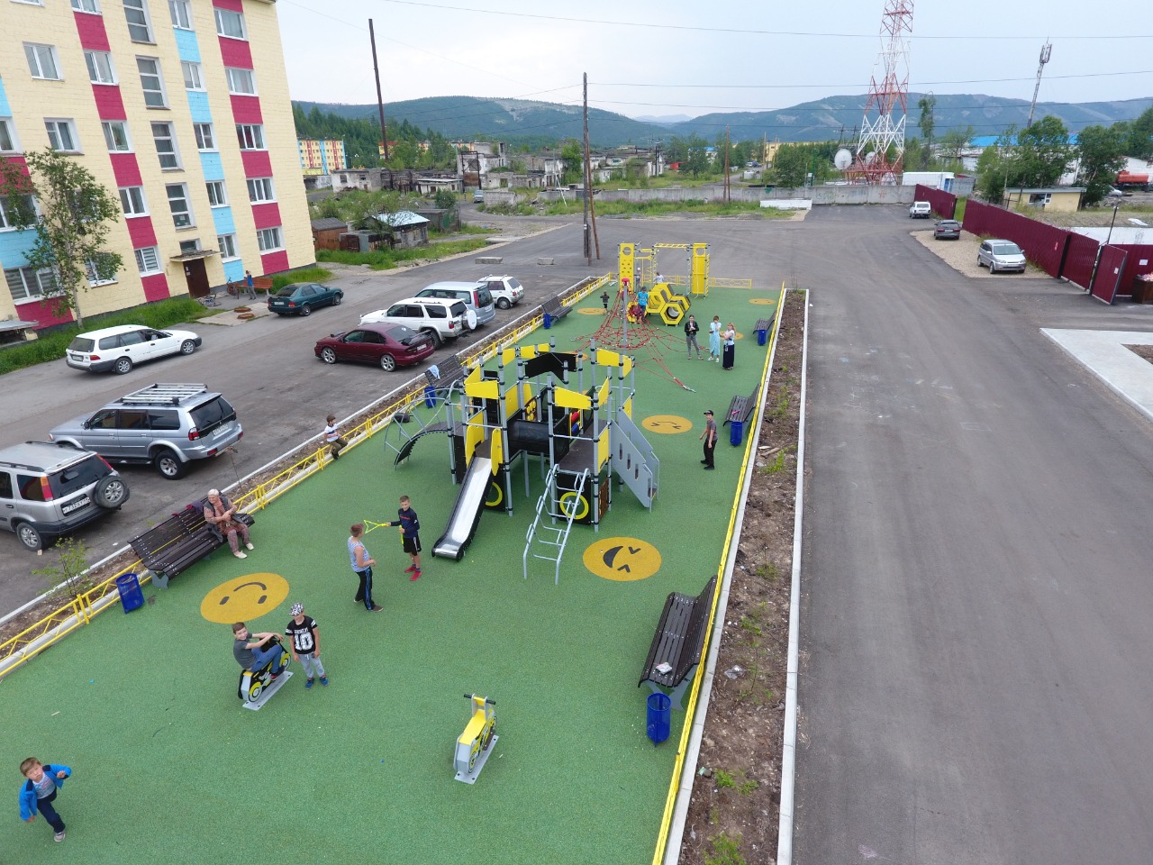 Скамья парковая (брус) Romana 302.29.00