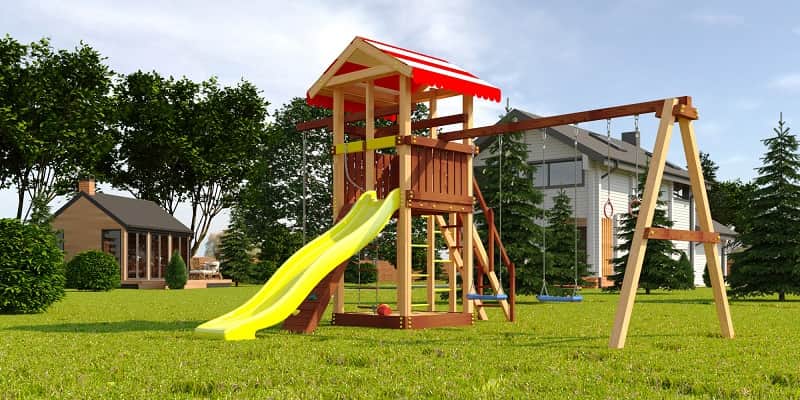 Детская площадка из дерева Савушка "4 сезона" - 3