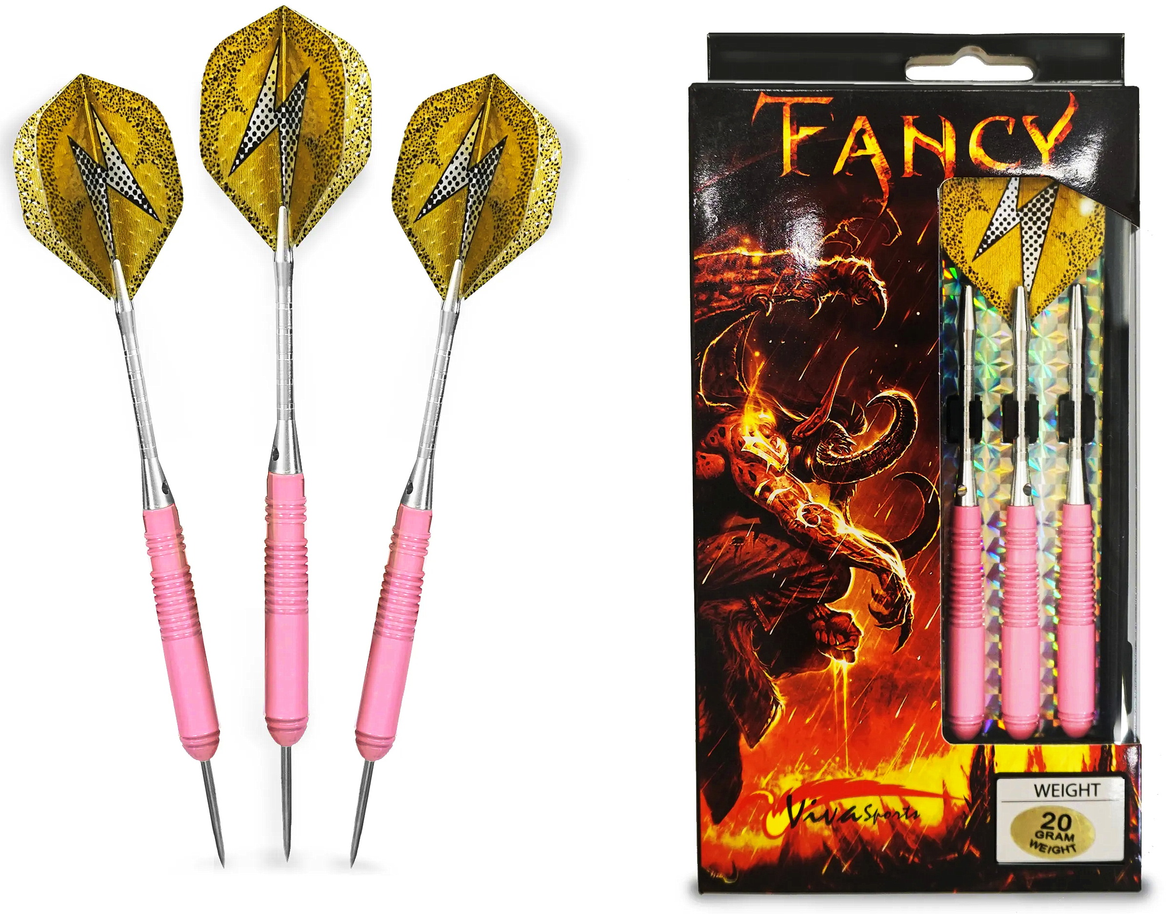 Комплект дротиков FANCY Латунь (20, 21, 22, 23, 24 г)