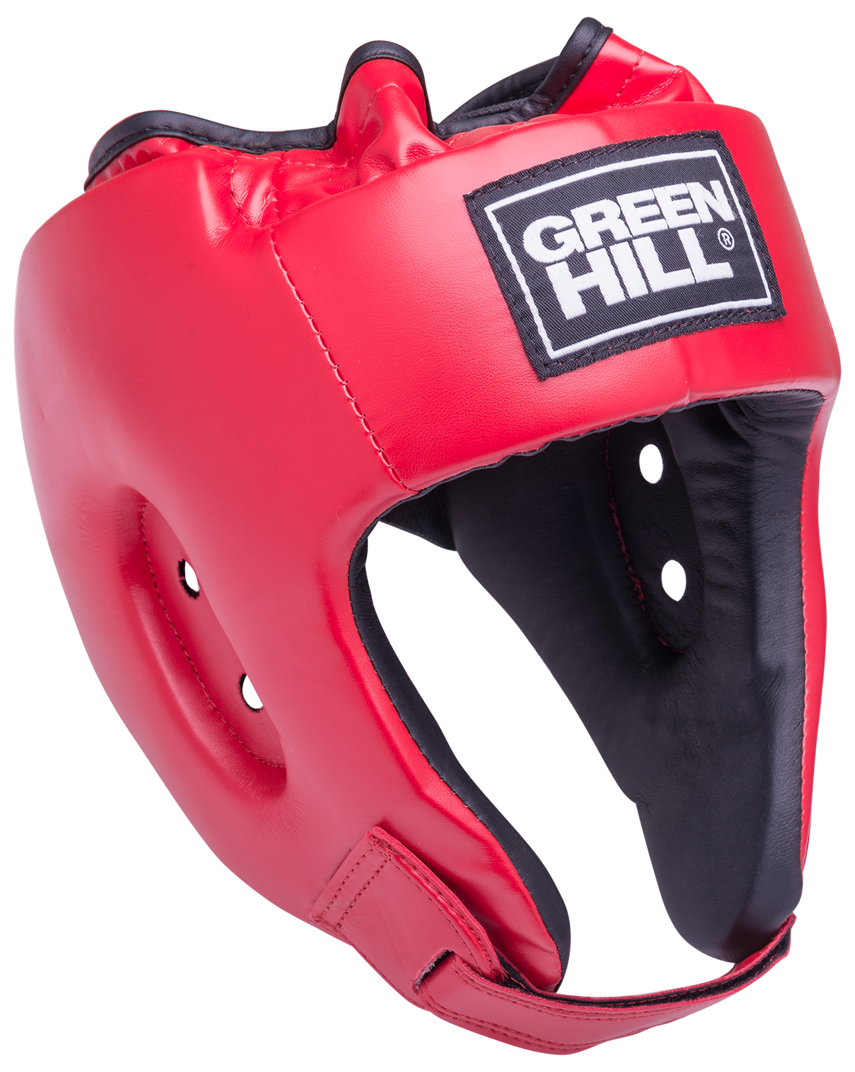 Шлем открытый Alfa HGA-4014, кожзам, красный, XL