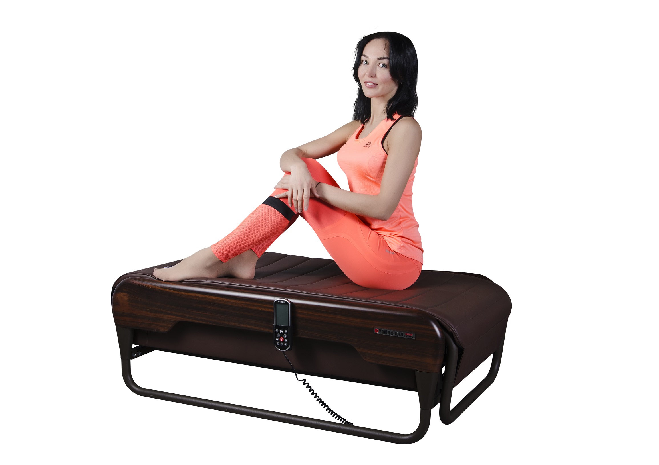 Массажная кровать Yamaguchi Kenko (коричневая)