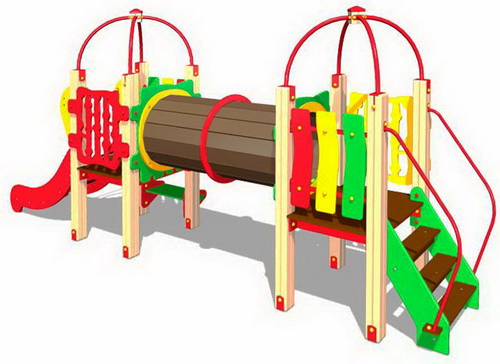 Детский игровой комплекс ZION Бурундук (КД003)