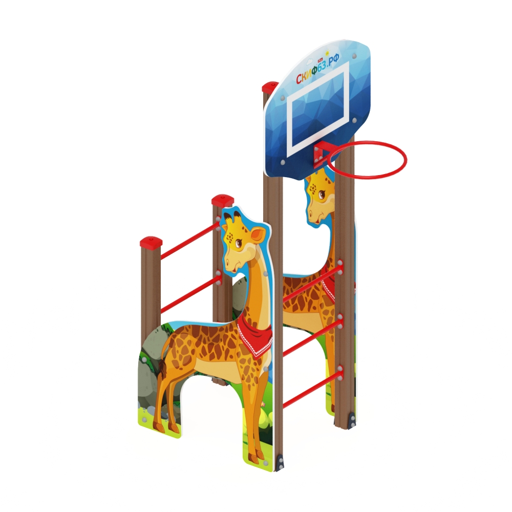 Детская площадка Спортивная серия ЖИРАФ СК 1.01.01