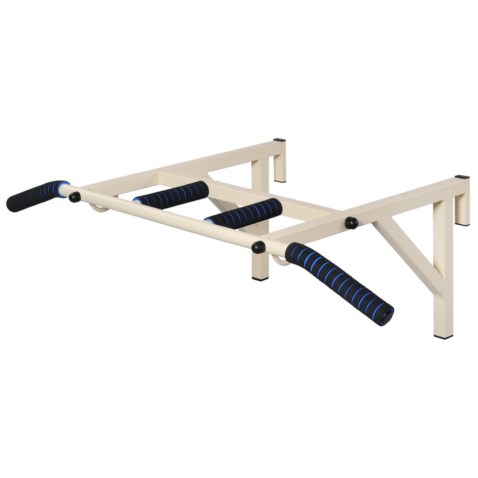 Турник с дополнительными хватами (три хвата), на шведскую стенку