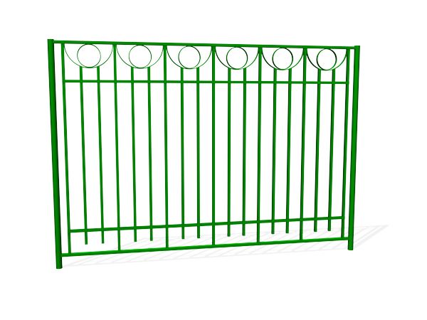 Забор металлический ZION ОЗ-28 (ОЗ082)