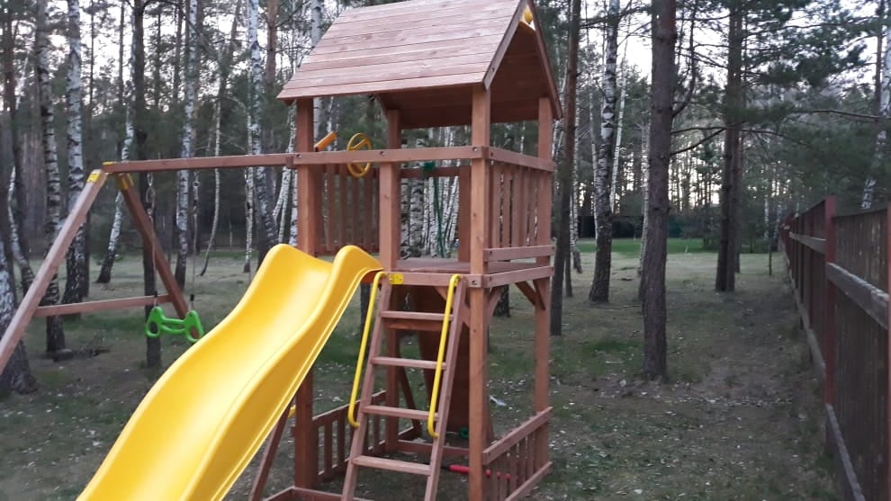 Детский деревянный игровой комплекс ПАРИЖ