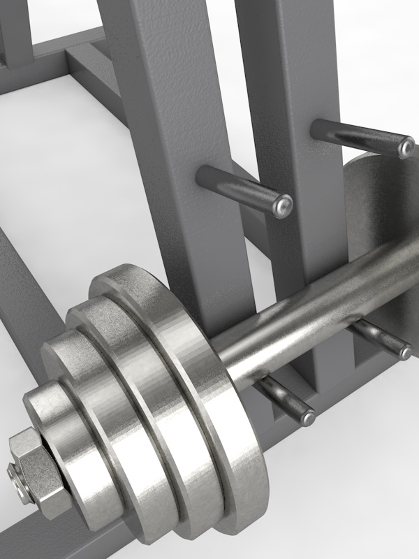 Горка для гантелей цельносварная (13.401)