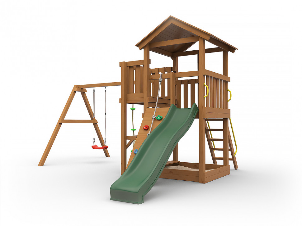 Детская игровая площадка Антошка (окрашенная)