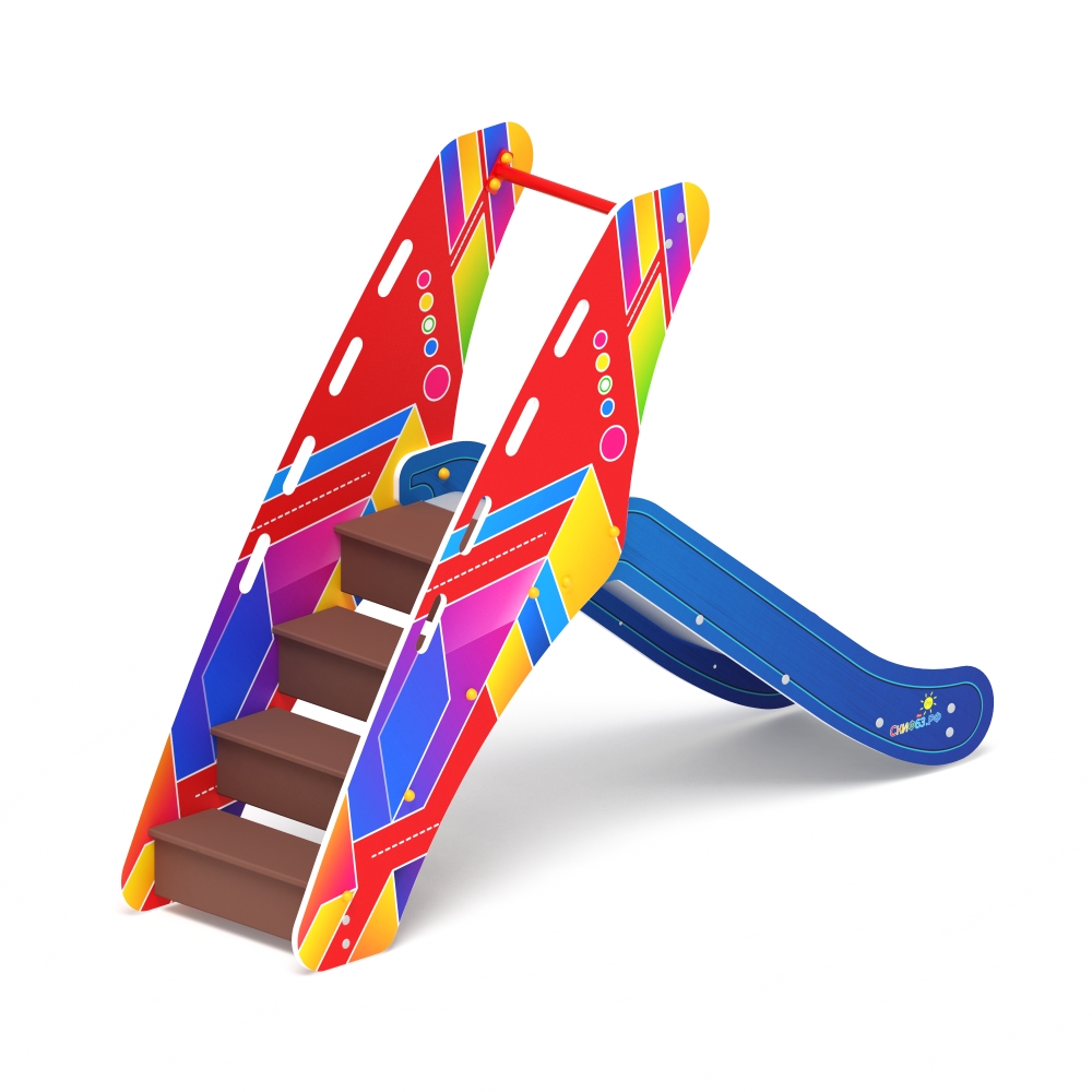 РАДУГА горка мини (H=750) ИО 41.01.09-02