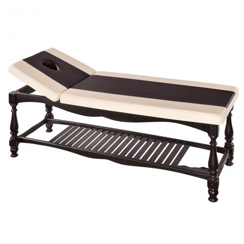 Деревянная массажная кушетка из бука Heliox WC04