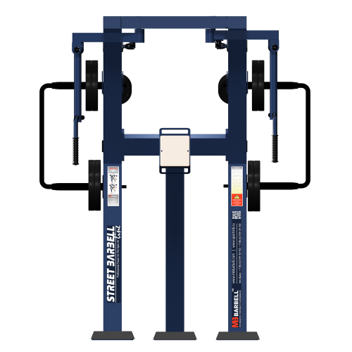 Сведение рук стоя с изменяемой нагрузкой