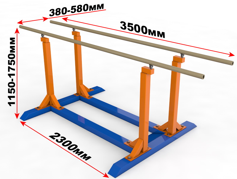 Брусья гимнастические универсальные (04.100)