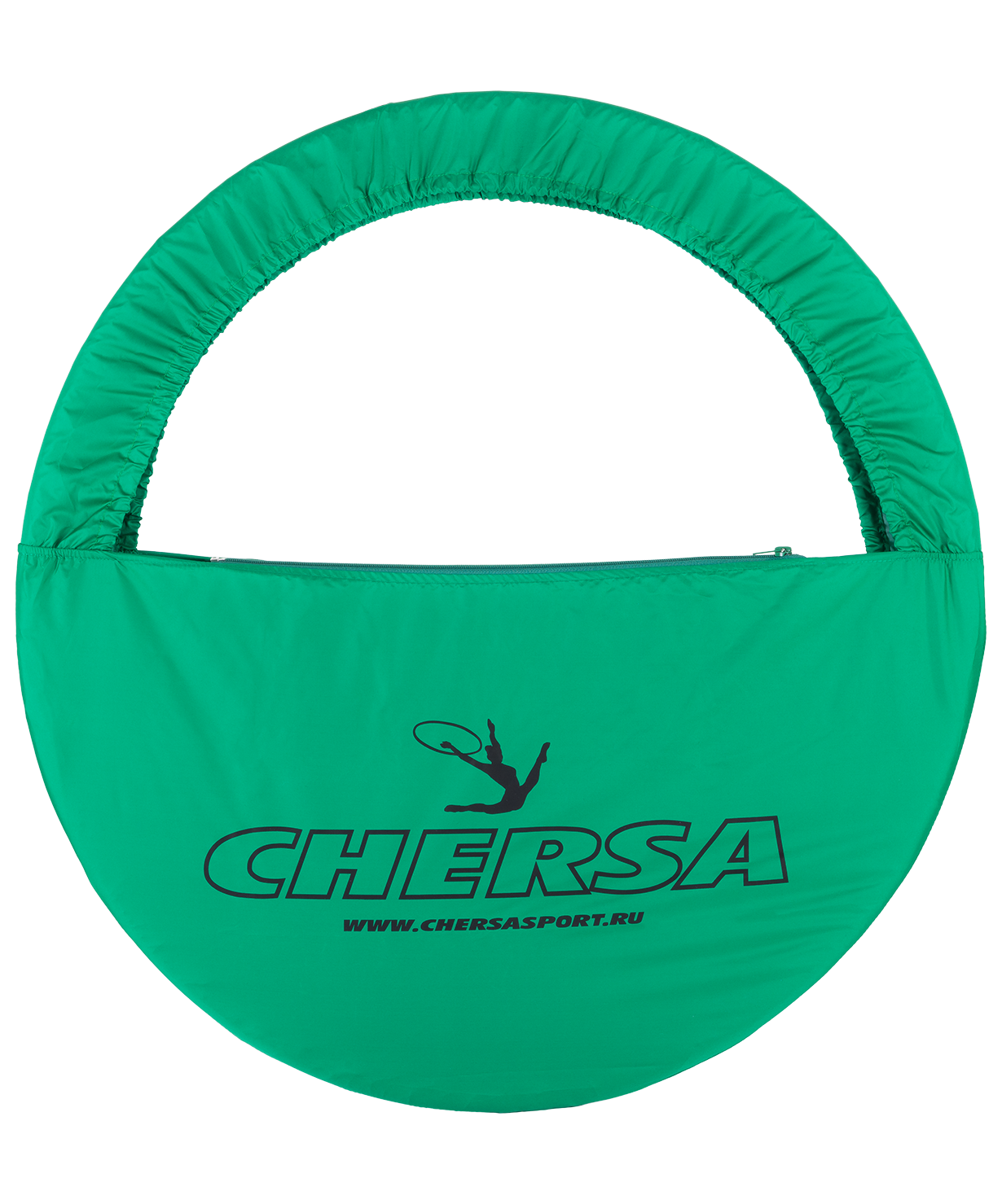 Чехол для обруча с карманом D 650, зеленый