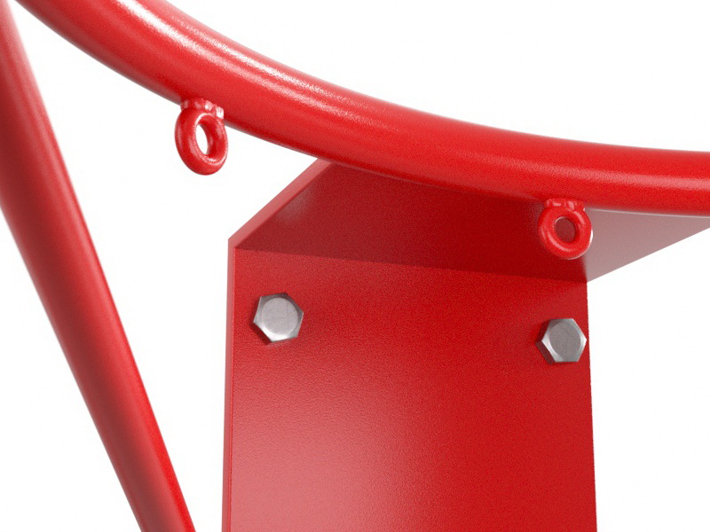 Кольцо баскетбольное № 7, массовое, D=450 мм (01.308)