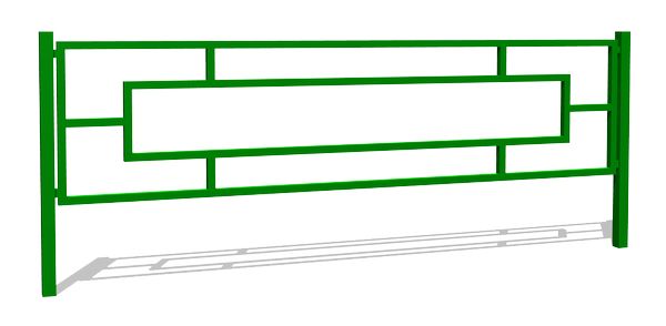 Газонное ограждение ZION ОГ-19 (ОГ010)