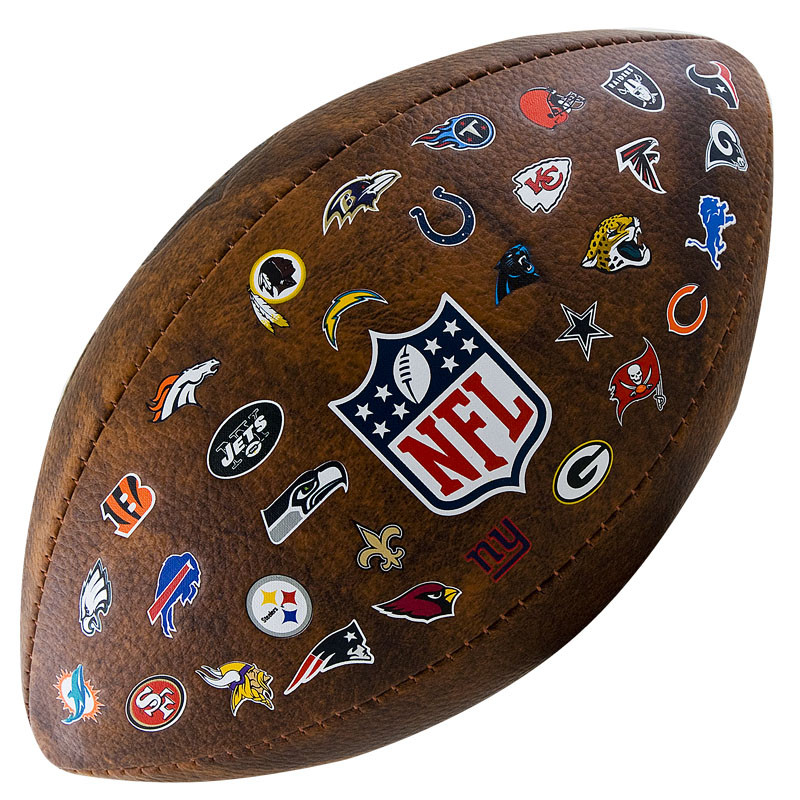 Мяч для американского футбола WILSON NFL 32 Team Logo