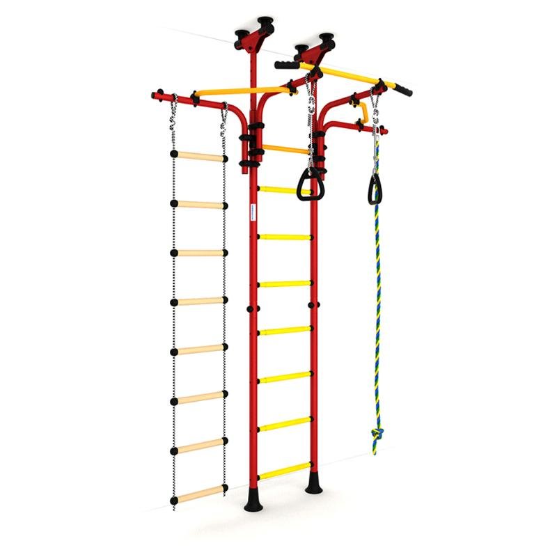 Детский спортивный комплекс ДСКМ "Карусель R5" (ДСКМ-2-8.06.Т1.410.03-14) зелёно/жёлтый