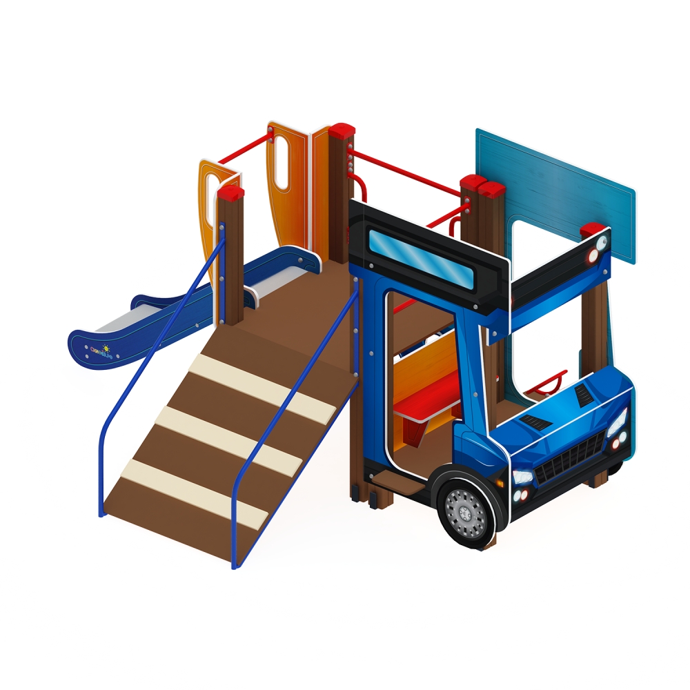 ГРУЗОВИЧОК детский игровой комплекс ДИК 1.03.2.01 (H=750)