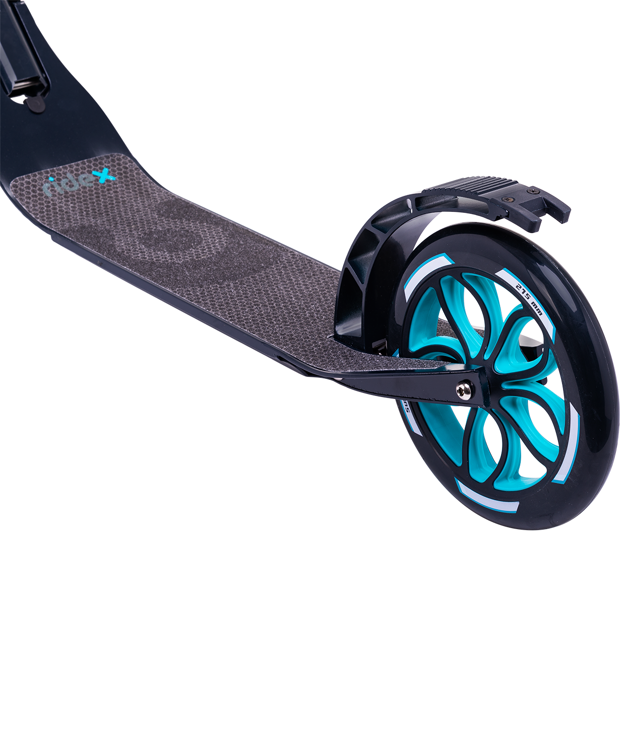 Самокат 2-колесный Supreme 255/215 мм, черный