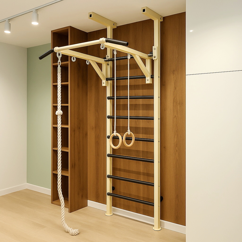 Шведские стенки в квартиру враспор