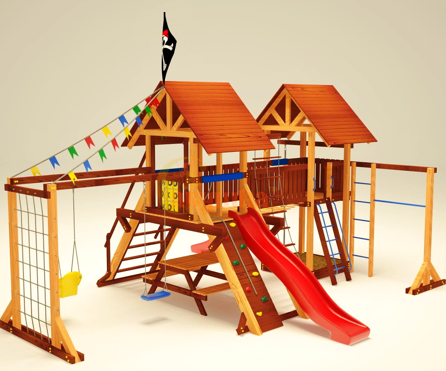 Игровой комплекс Савушка Lux - 9